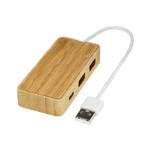 Hub USB in bambù TAPAS