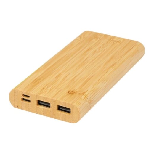 Powerbank in bambù DA 10.000 TULDA