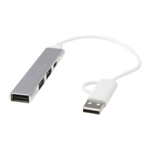 Hub usb-a e tipo c 4 porte ALKAID