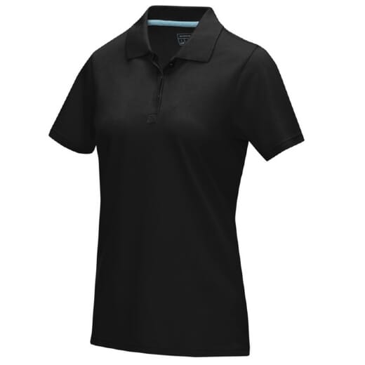 Polo a manica corta da donna GRAPHITE