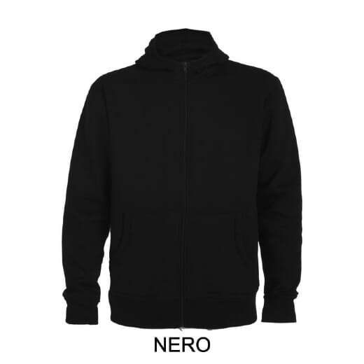 Felpa unisex con cappuccio e zip intera MONTBLANC