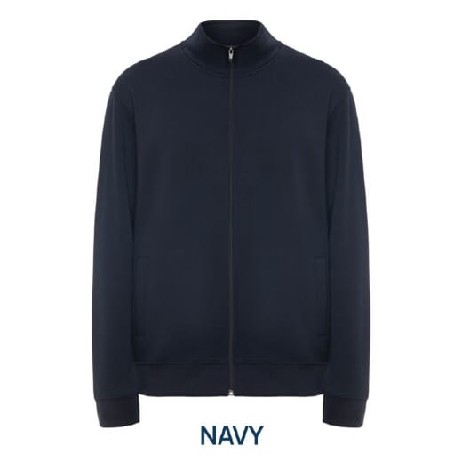 Maglione unisex con cerniera intera ULAN
