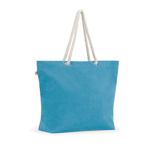 Borsa da spiaggia in cotone riciclato ATHENS