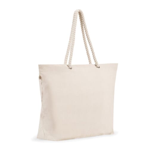 Borsa da spiaggia in cotone riciclato ATHENS
