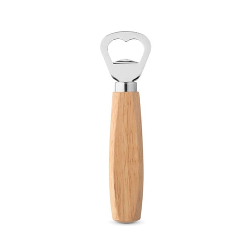 Apribottiglie in metallo e legno HOLZ