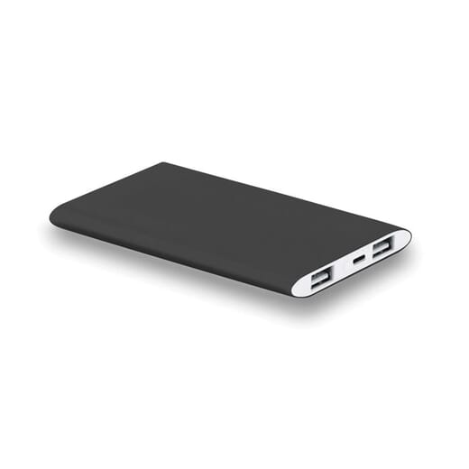 Power bank in alluminio riciclato NOBEL