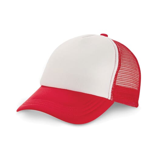 Cappellino in poliestere e rete NICOLA