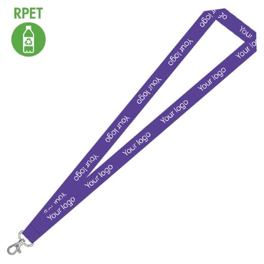 SUBYARD A RPET lanyard ecologico personalizzato