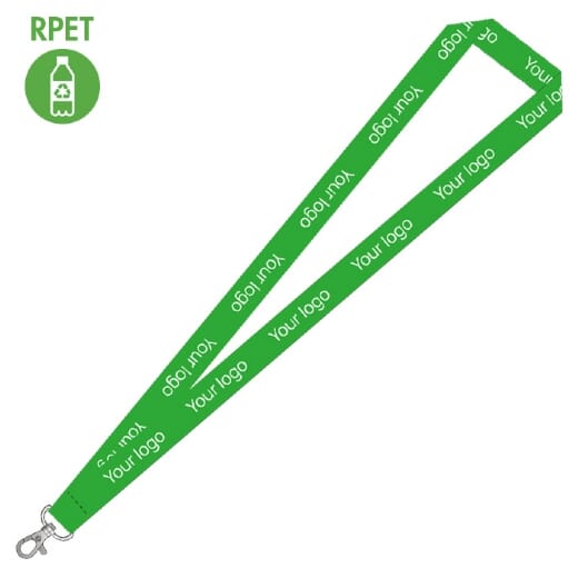 SUBYARD A RPET lanyard ecologico personalizzato
